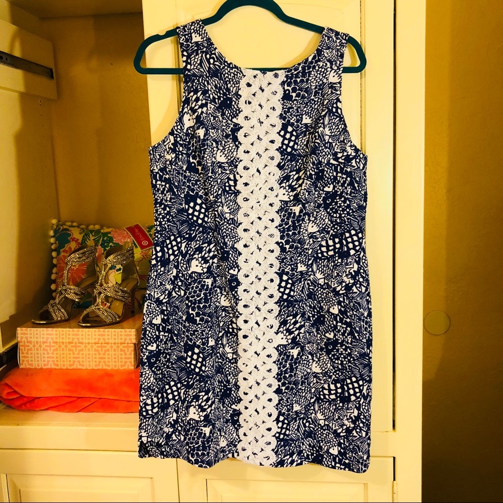 Blue & White Lilly Pulitzer Dress